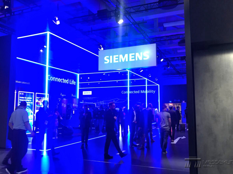 2018 IFA Berlin - Klimatisierung Messestand Siemens