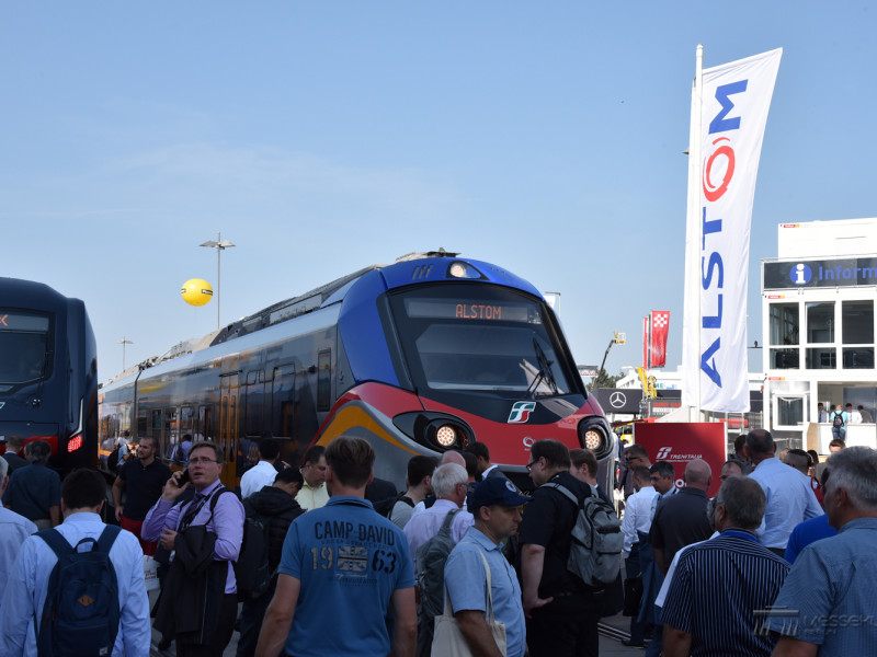 2018 InnoTrans Berlin - Klimatisierung Messestand Alstom